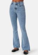 BUBBLEROOM Tove High Waist Flared Superstretch Light denim 34