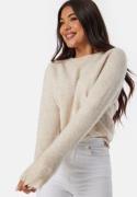 SELECTED FEMME Slflulu LS Knit O-Neck Beige M