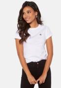 Calvin Klein Jeans CK Embroidery Slim Tee White M