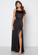 Bubbleroom Occasion Laylani Satin Gown Black 46