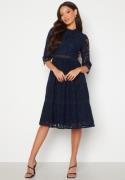 Happy Holly Madison lace dress Navy 46