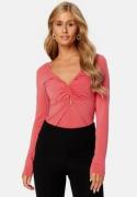 BUBBLEROOM Octavia cut out top Pink S