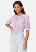 Happy Holly Padma lace top Lilac 36/38
