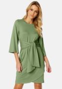 Happy Holly Petra tie dress Dusty green 40/42