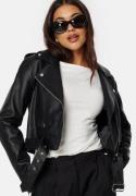 Chiara Forthi Allegra Biker Jacket Black 34