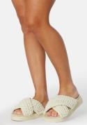 INUIKII Slipper Woven 101 White 37