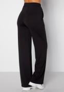 BUBBLEROOM Soft Wide Trousers Black L