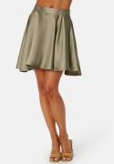 Bubbleroom Occasion Ortiza Satin Skirt Olive green 38