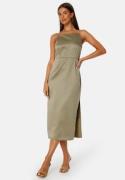 Bubbleroom Occasion Ortiza Satin Dress Olive green 48