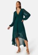 Bubbleroom Occasion Desiree High-Low Dress Dark green 38