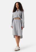 BUBBLEROOM Minou Shirt Dress Grey / White / Striped 42