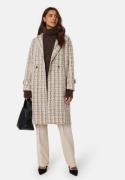 VILA Jay Structured Jacket Doeskin check:Birch/ 36