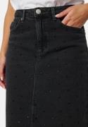 VERO MODA Vmtessa HR Maxi Denim Skirt Black Denim XS