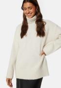 Pieces Nancy Loose Roll Neck Birch L