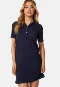 GANT Slim Shield Pique Dress Blue S