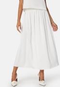 VILA Visalini midi skirt Cloud Dancer 40