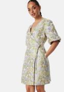 YAS Yaspanja SS Wrap Dress Patterned XS