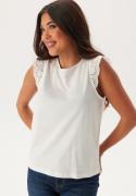 VERO MODA Vmemily SL gathering top Snow White XL