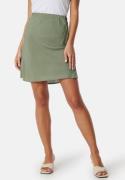 Pieces Pcnya HW Slit Skirt Hedge Green M