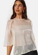 BUBBLEROOM Shimmer Blouse Champagne M