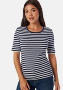 GANT Slim Striped Ribb T-Shirt Evening Blue XL