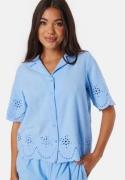 Pieces Pcalmina Embroidery Shirt Hydrangea M