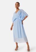 Bubbleroom Occasion Structured Maxi Dress Light blue XS