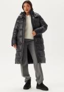 BUBBLEROOM Semi Shiny Long Padded Jacket Black XS