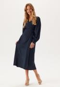 BUBBLEROOM Wrap Dress Navy 36