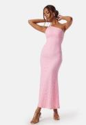 Bardot Albie Knit Maxi Dress Candy Pink 34(UK6)