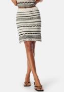 VERO MODA Vmminou Nw Short Skirt Birch Detail:w. Black XL