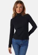 GANT Slim Rib Turtleneck Black S