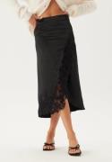 VERO MODA Vmmerle Lace Hw 7/8 SKIRT WVN  Black S