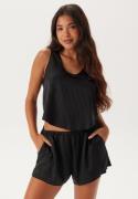 Calvin Klein Tank Short Set Sol Holiday Shine Black L