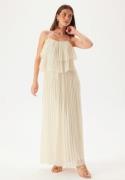 VILA Vichiffon Singlet Pleats Dress Birch 42