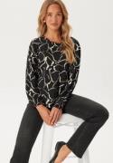 ONLY Onlelite Life L/S TOP NOOS PTM Black Aop:rebel Graphic 38