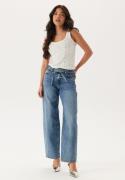 ONLY Onlgianna Mw Straight Dnm Medium Blue Denim 28/32