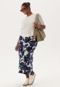 Happy Holly  Soft Midi Skirt Patterned 36/38