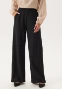 Happy Holly Soft Wide Leg Pants Black 48/50