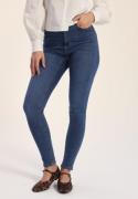 BUBBLEROOM High Full length Superstretch Jeans Medium blue 36