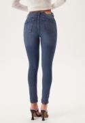 BUBBLEROOM  High Ankle Superstretch Jeans Medium blue 40