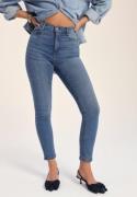 BUBBLEROOM  High Ankle Superstretch Jeans Light blue 48