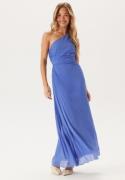 FOREVER NEW Mirabelle Pleated Asymm Maxi Dress Cornflower Blue 42(UK14...