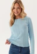 VERO MODA Vmlisa Pointelle Ls Top  Airy Blue S