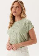 ONLY ONLSMILLA S/S TOP  Frosty Green M