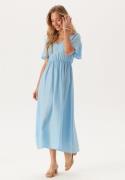 VERO MODA Vmflora Olga Ss 7/8 DRESS DRES Airy Blue XS