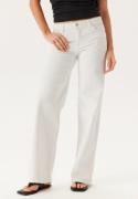 Pieces Pcselma Lw Wide Jeans Od Bright White 25/32