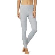 Mey Cotton Pure Leggings Gråmelerad bomull 42 Dame