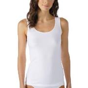 Mey Cotton Pure Tank Top Hvit bomull 40 Dame