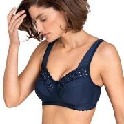 Miss Mary Broderie Anglais Soft Bra BH Mørkblå C 85 Dame